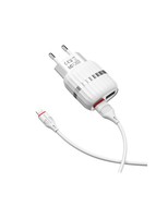     Borofone BA24A/ 2 USB/ 2.1A/  Apple/  8 pin/    Hoco